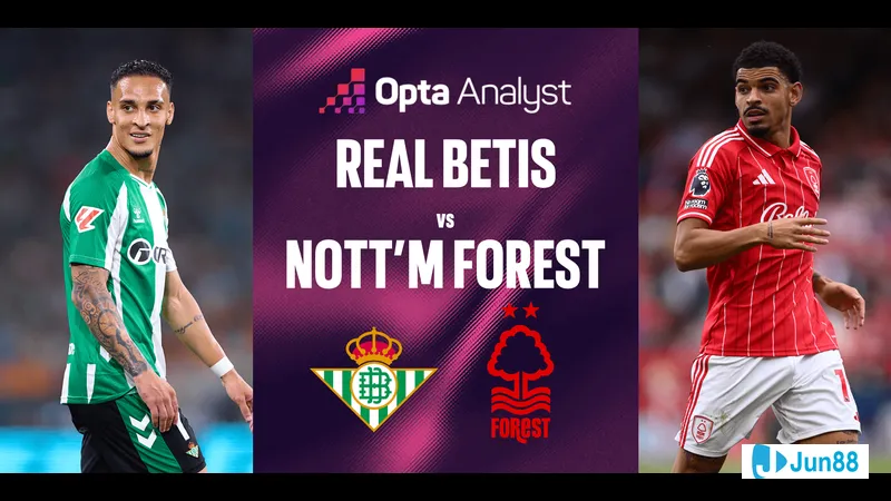 Cầu thủ của Real Betis phản công nhanh khi Nottingham mở cánh cửa phòng ngự Cầu thủ của Real Betis phản công nhanh khi Nottingham mở cánh cửa phòng ngự