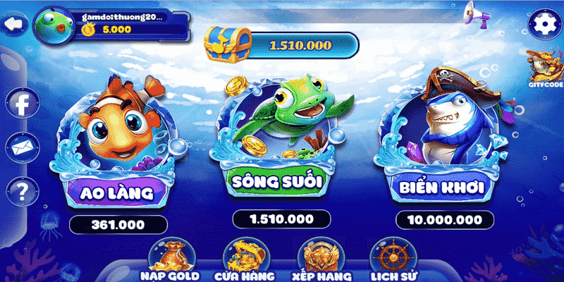 Bắn Cá 5D Đổi Thưởng - Game Bắn Cá Đẳng Cấp Mọi Thời Đại 6 Các tính năng ưu việt tại Bắn cá 5D online đổi thưởng